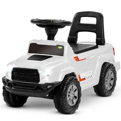 Baybee Baby Ride on Car for Kids, Push Ride on Toy Jeep with Music & LED Light