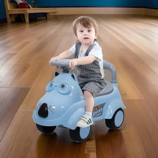 Santoz Kids Scooby Ride on Car Magic Car Kids Rider Toys Push Ride on for Boys and Girls